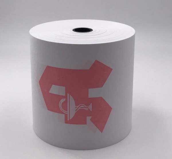 Kassenrollen 50 Rollen 76/80/12 holzfrei für Apotheken